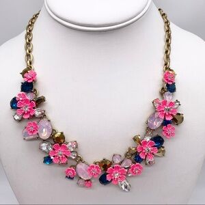 J. Crew Posey Pink Floral Necklace